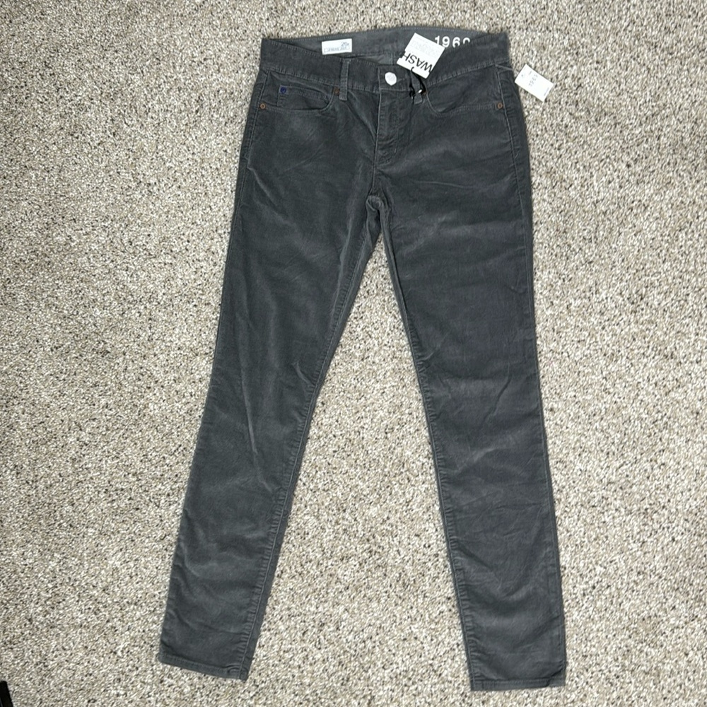 NWT Gap 1069 Legging Jean Graphite Size 26p